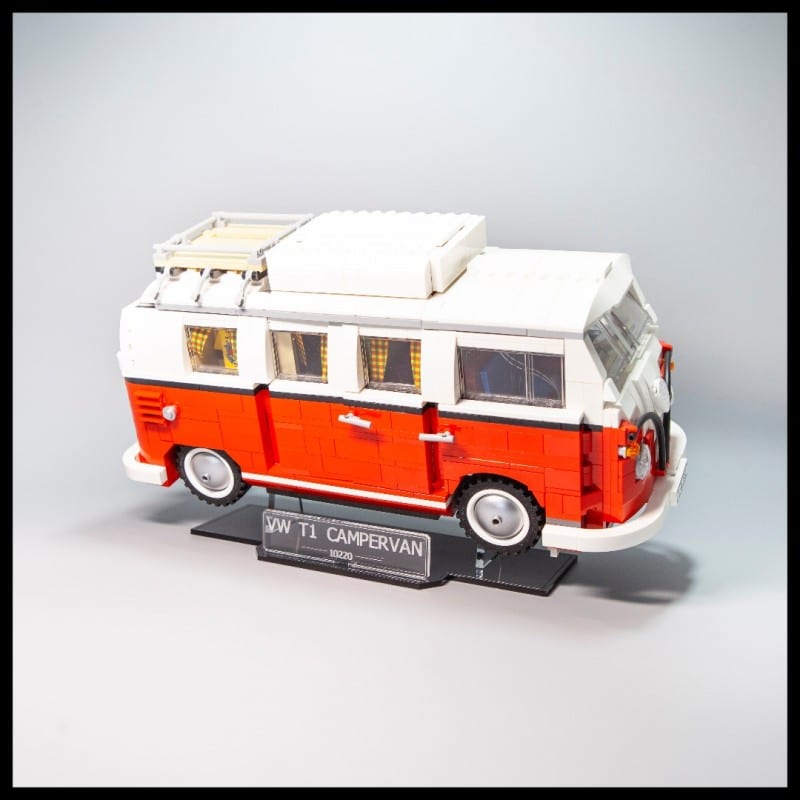 LEGO 10220 Volkswagen T1 Camper Van CUSTOM ACRYLIC DISPLAY STAND