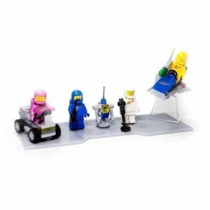 Bennys Space Squad Acrylic Display Stand For LEGO Movie