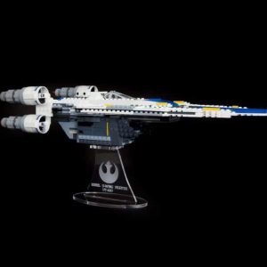 Rebel U Wing Fighter Acrylic Display Stand