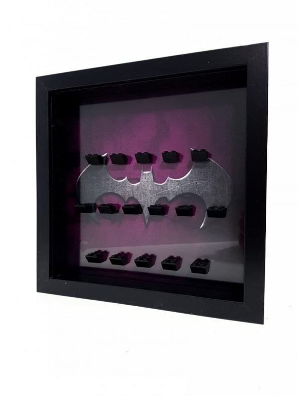 Batman Purple Acrylic Minifigure Display