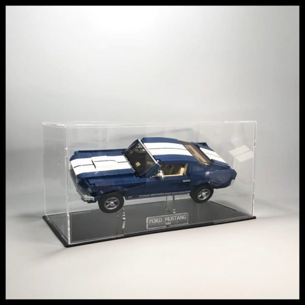 Ford Mustang Acrylic Display Case With Internal Sand